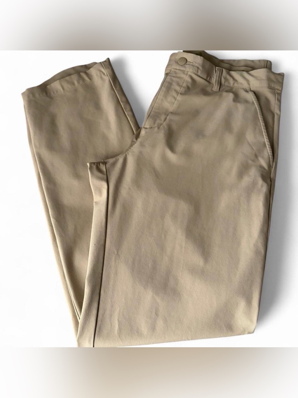Men’s Adidas Golf Pants Athletic Wear Tan Trousers 34x34